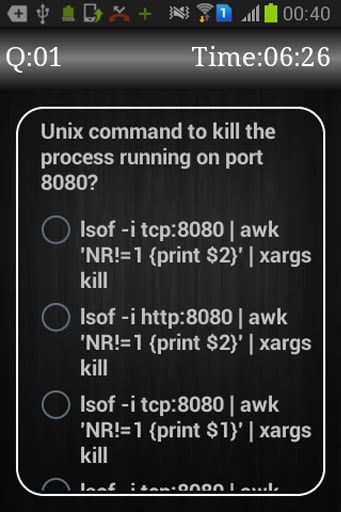 Unix Quiz截图5