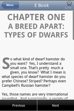 Dwarf Hamster Care截图