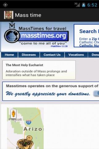 Mass Time Catholic截图1