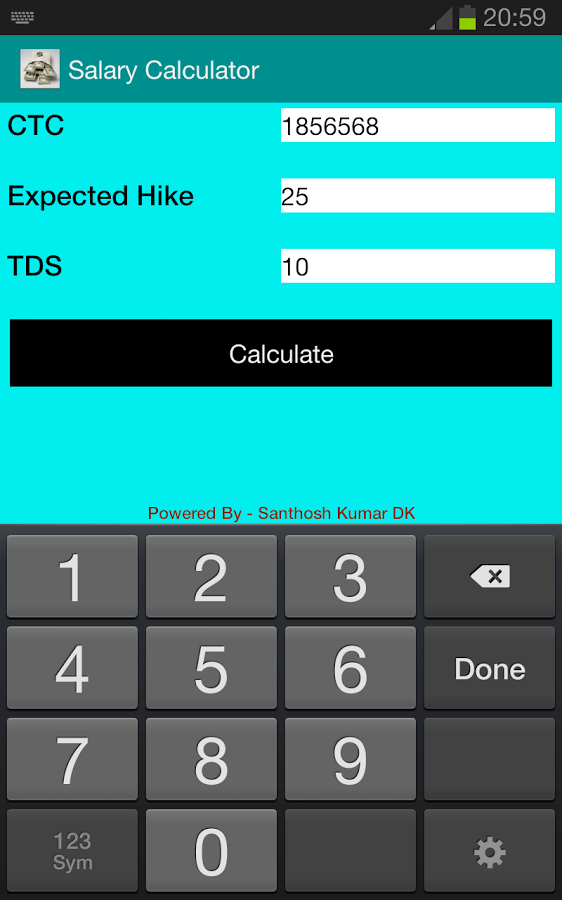 Salary Hike Calculator截图3