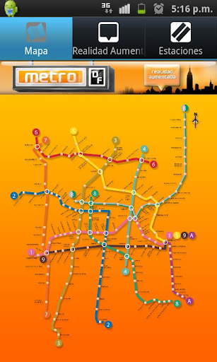 metroDF Realidad Aumentada截图4