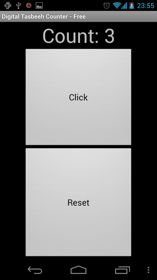 Digital Tasbeeh Counter - Free截图2