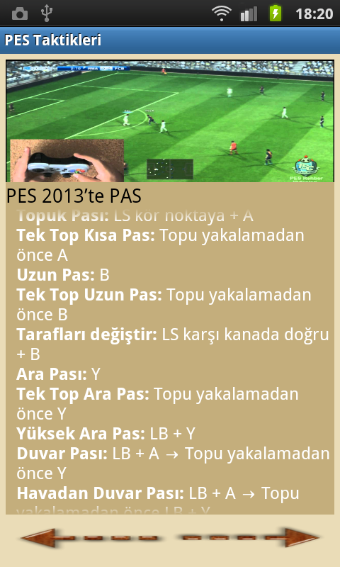 PES Taktikleri截图3