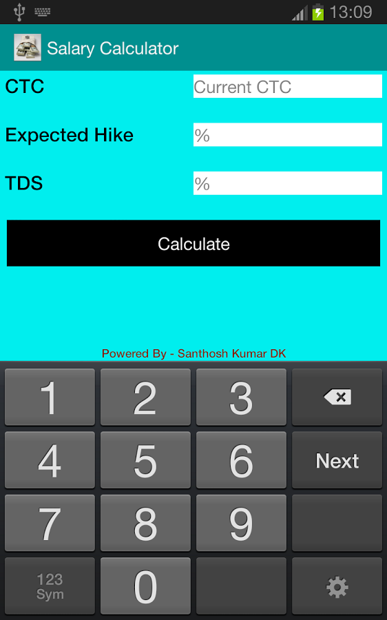 Salary Hike Calculator截图1