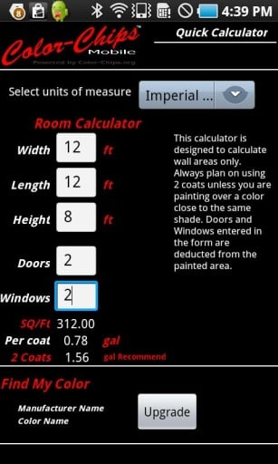 Quick-Paint-Calculator截图2