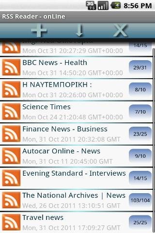 RSS Offline Reader截图2