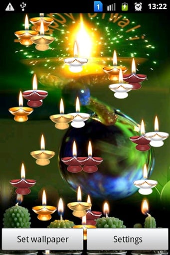 Diwali Lamp Fall截图1