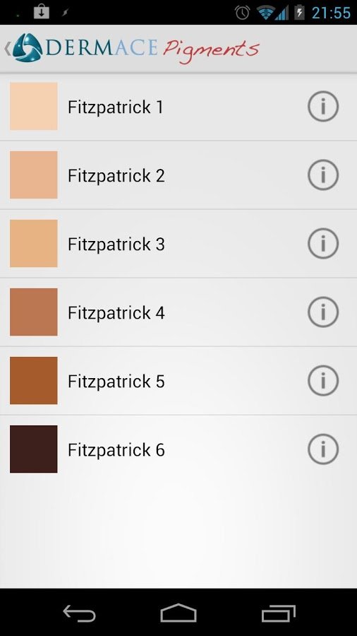 Dermace Pigment Guide截图5