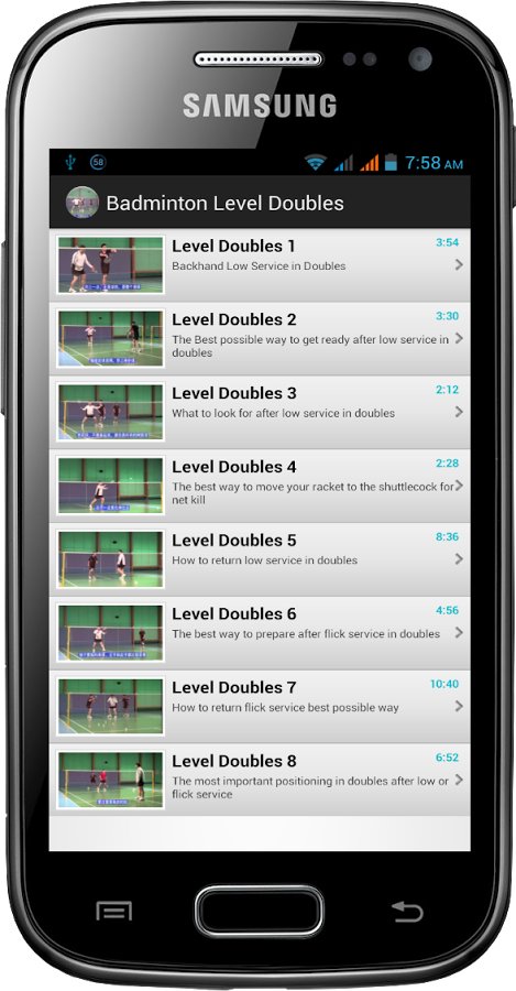 Badminton Doubles Traini...截图1