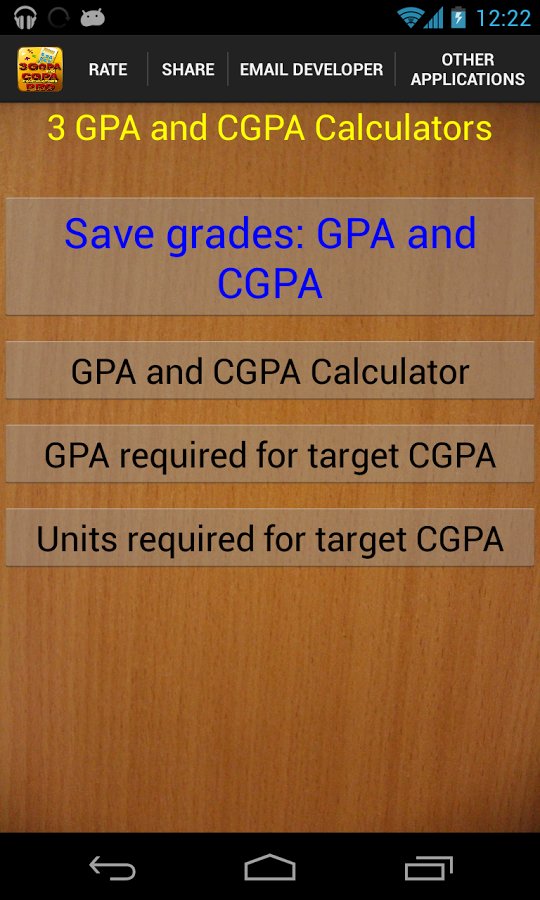 3 GPA and CGPA Calculato...截图4