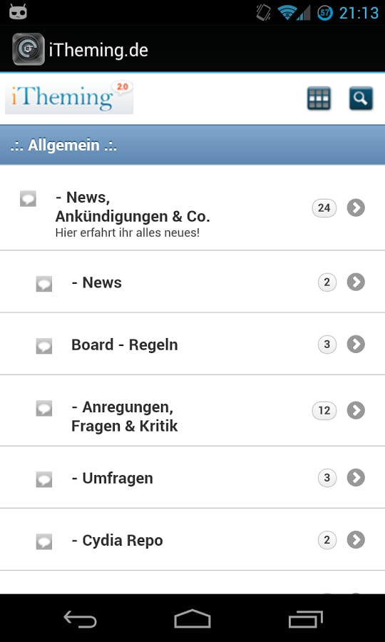 iTheming.de Android App截图2