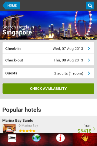 Singapore Hotels + Guide截图6