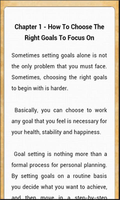 Goal Setting Free截图3