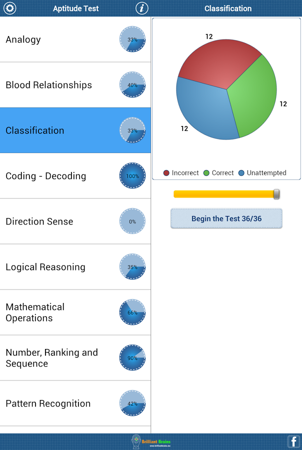 Aptitude Test Lite截图1