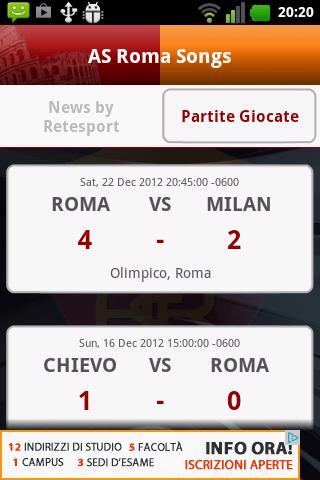 AS Roma Songs截图5