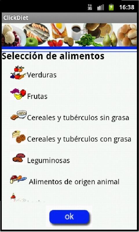 Click & Diet - Elige tu dieta截图5