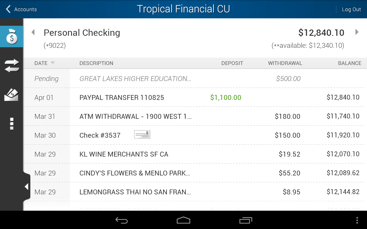 Tropical Financial CU截图2