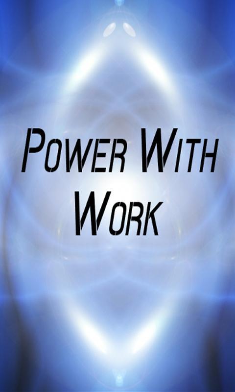 Power with Work Calculator截图1