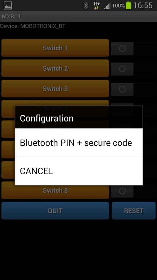 MXRC1 Bluetooth Remote Control截图7