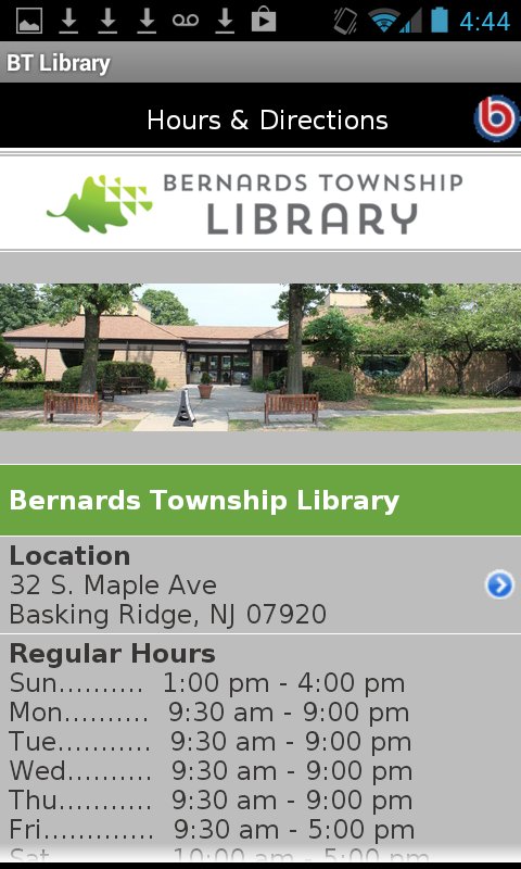 Bernards Township Librar...截图1