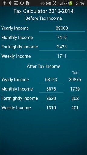 ATO Tax Calculator截图3