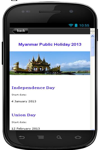 Myanmar Public Holiday 2...截图4