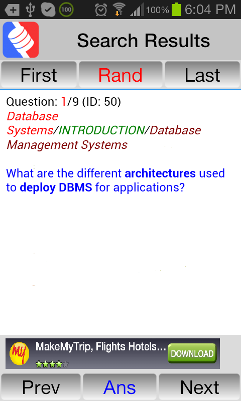 Q & A - Databases截图4