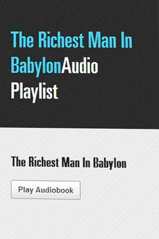 Richest Man In Babylon A...截图1