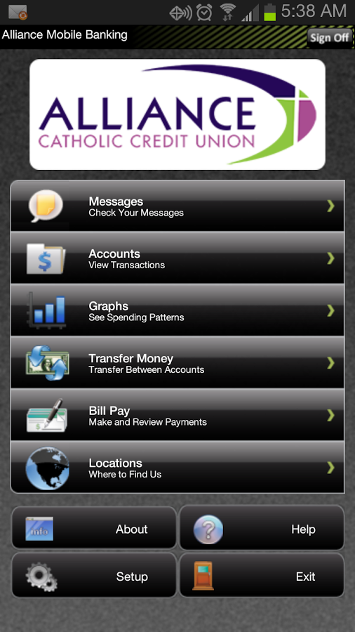 Alliance Catholic Credit...截图2