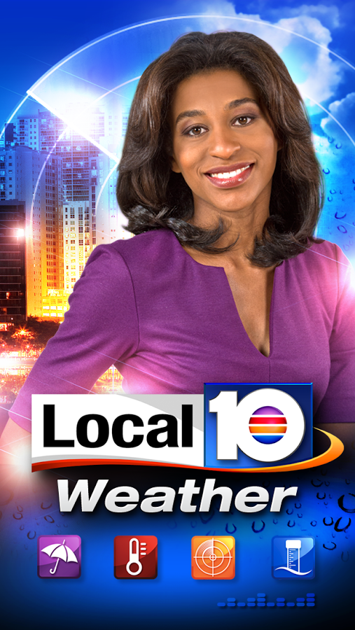 WPLG Local 10 Weather Free App截图1