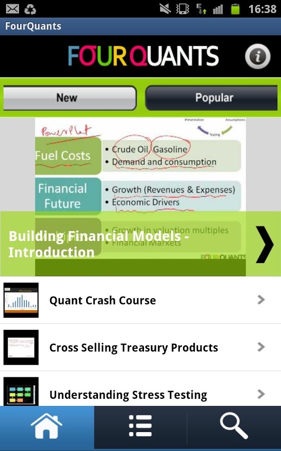 FourQuants - Finance Cou...截图5