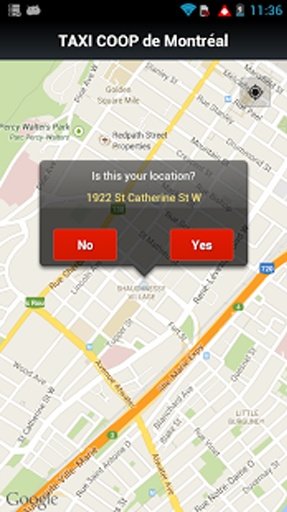 Taxi coop mtl截图4