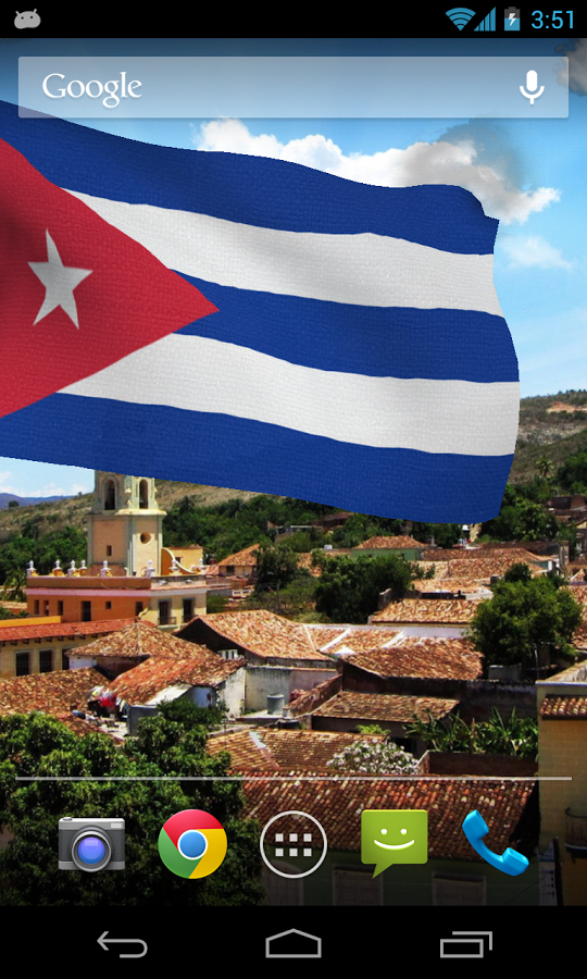 3d Cuba Flag with Anthem...截图1