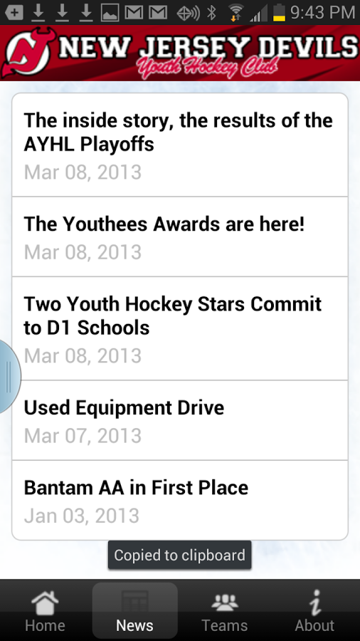 NJ Devils Youth截图2