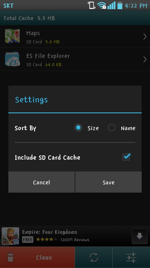 Cache Manager (Clean Cache)截图2