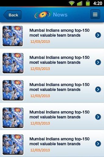 Mumbai Indians截图1