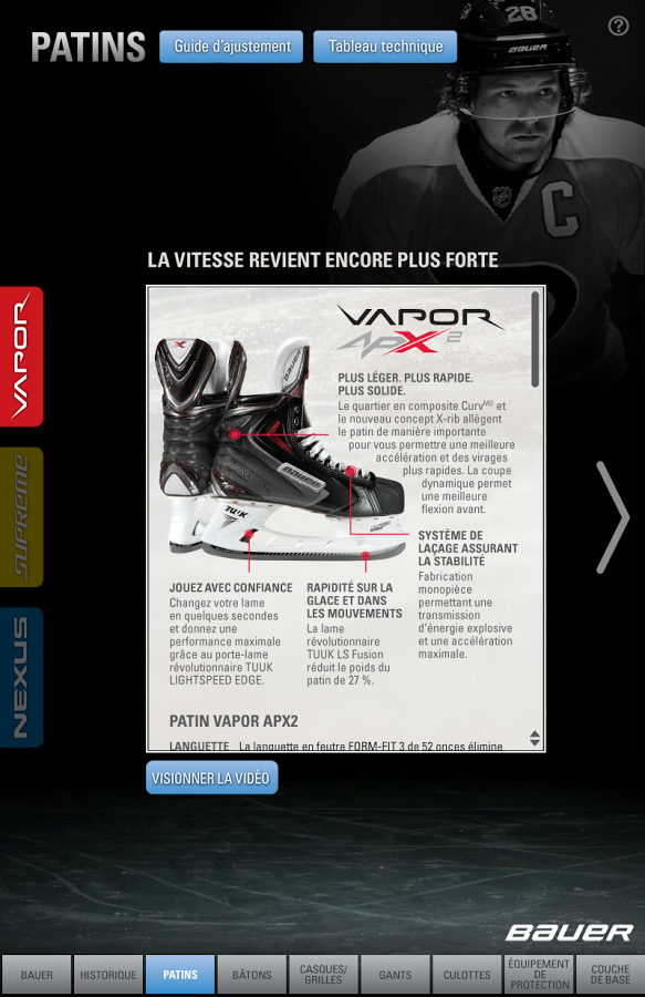 Bauer Gear Guide - French截图3