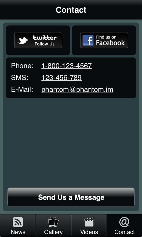 Phantom App Dev Test App截图2