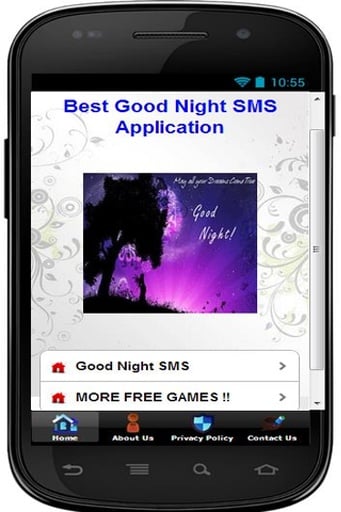 Best Good Night SMS App截图4