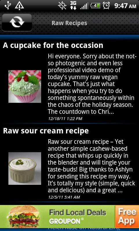 Raw Food Recipes截图2