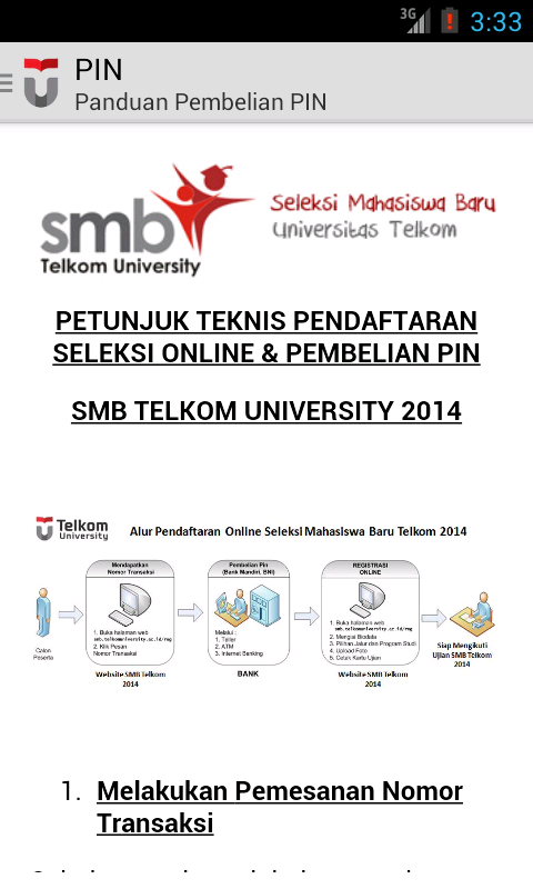 SMB Telkom University截图3