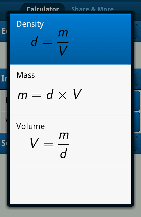 Density Equation Calculator截图8