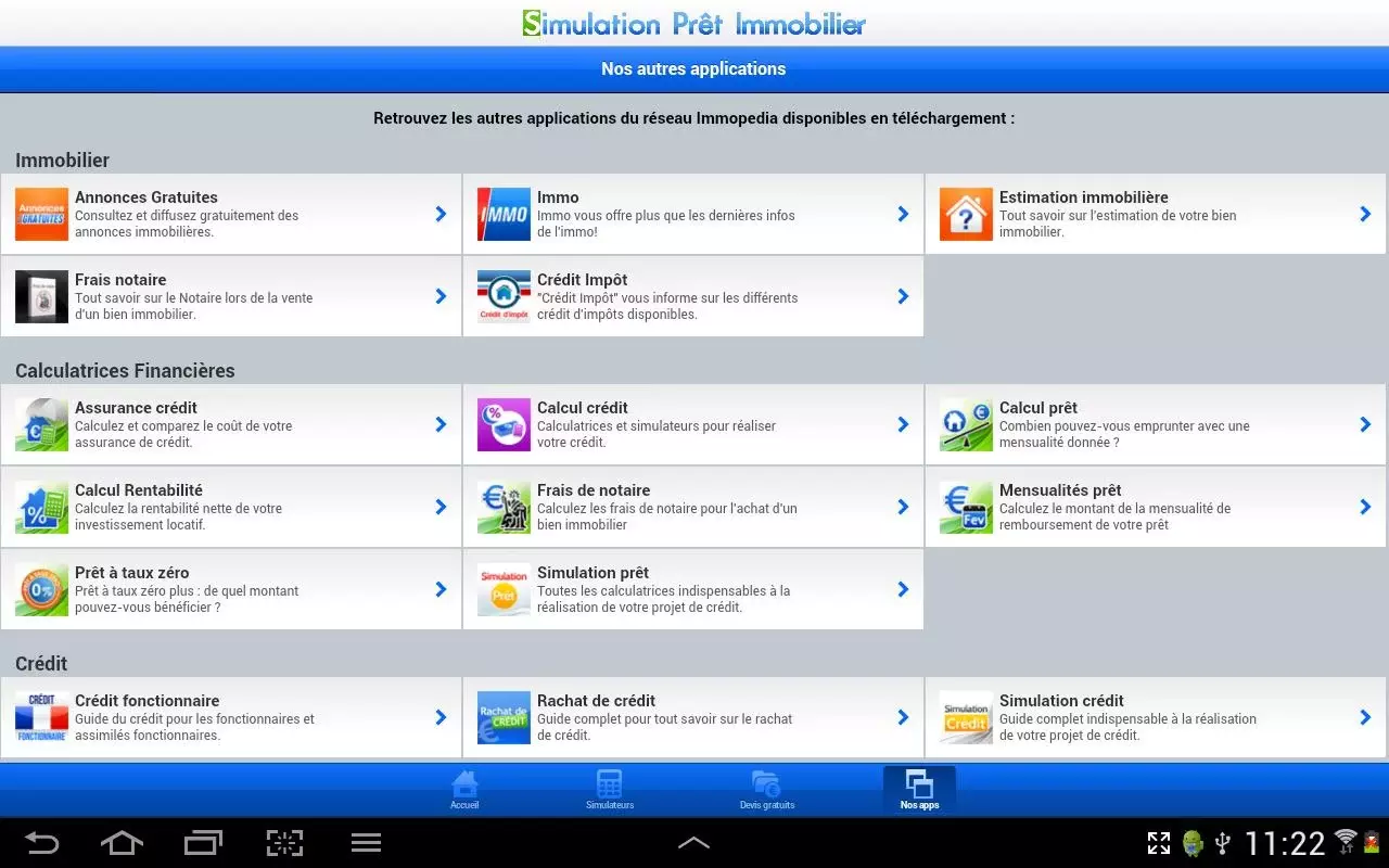 Simulation Prêt Immobilier截图5