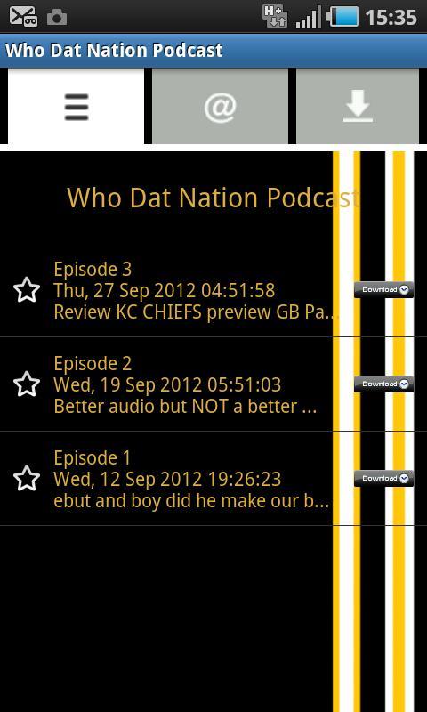 Who Dat Nation Podcast截图1