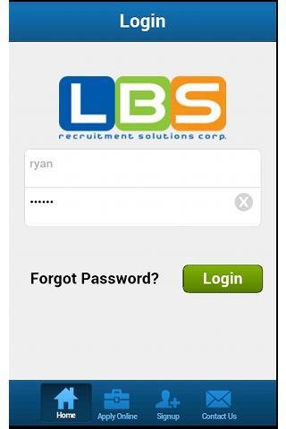 LBS MOBILE RECRUITMENT A...截图2