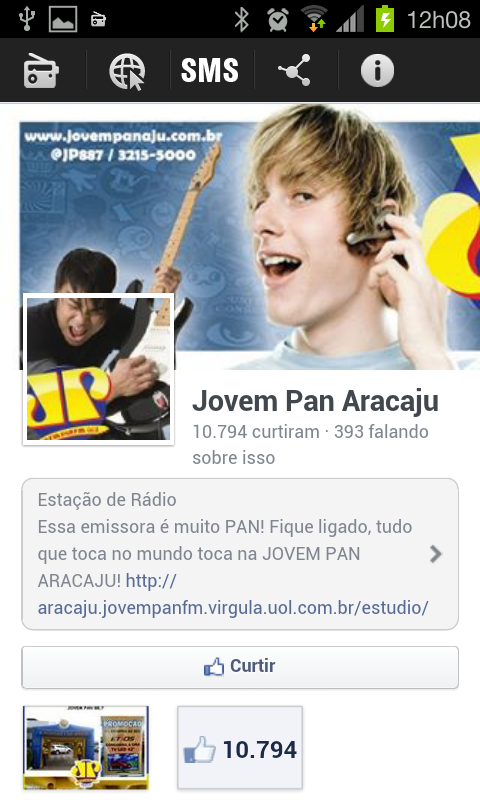 Jovem Pan Aracaju 88,7截图3