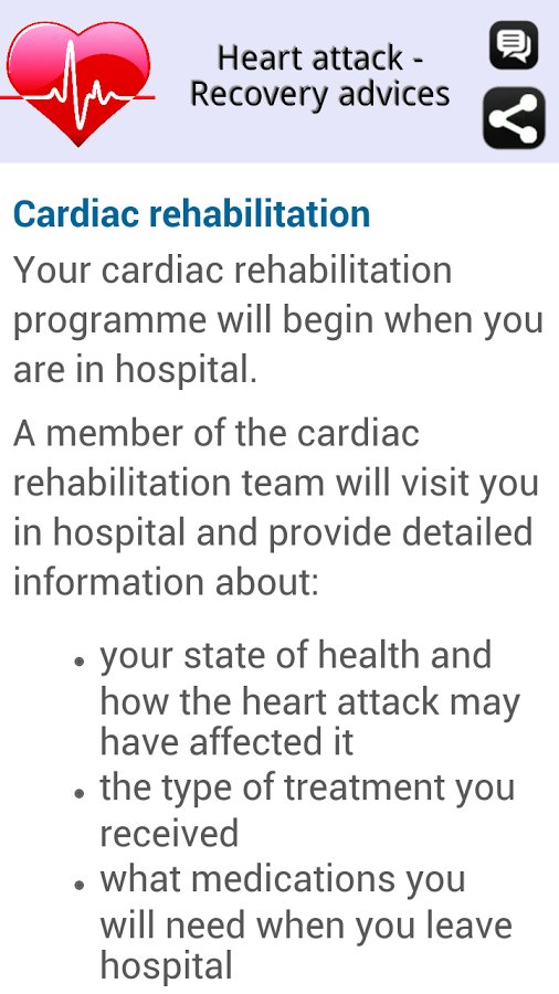 Heart attack - Recovery ...截图5