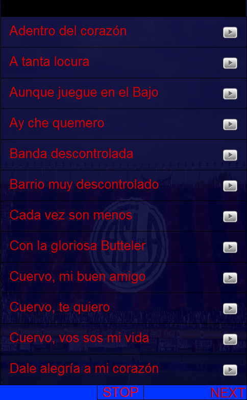 Canciones Hinchada San Lorenzo截图1