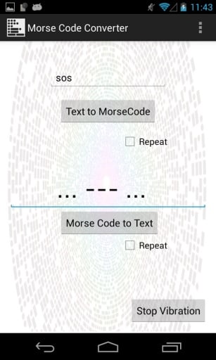 Morse Code Converter截图3