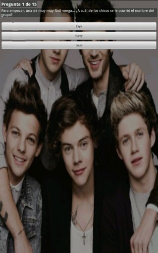 One Direction Test en Español截图1